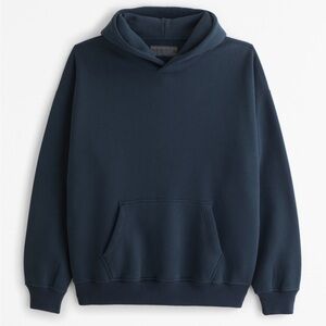 Abercrombie & Fitch Navy Blue Essentials Hoodie